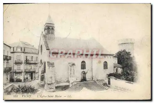 Cartes postales Vichy L'Eglise St Blaise