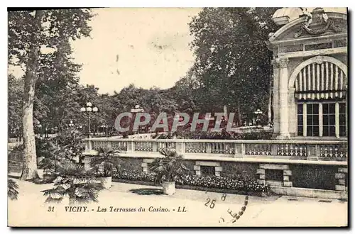 Ansichtskarte AK Vichy Les Terrasses du Casino