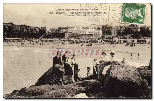 Cartes postales Cote d'Emeraude Dinard Vue Generale