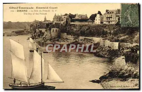 Ansichtskarte AK Cote d'Emeraude Dinard La Baie du Prieure Bateau