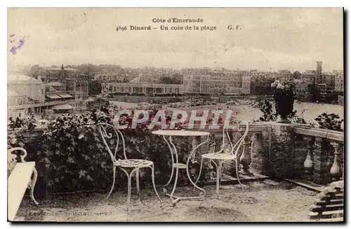 Ansichtskarte AK Cote d'Emeraude Dinard Un coin de la Plage