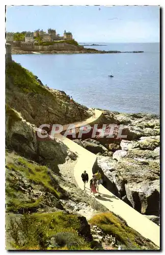 Ansichtskarte AK Dinard Promenade a la Pointe du Moulinet