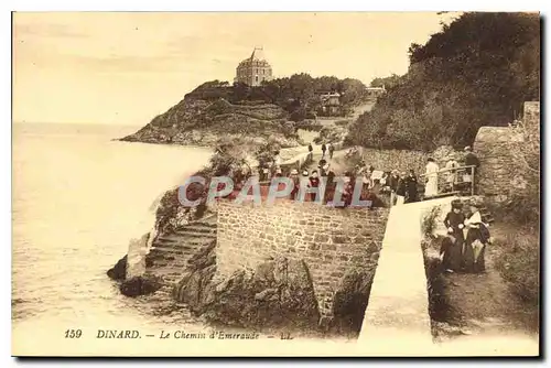 Cartes postales Dinard Le Chemin d'Emeraude