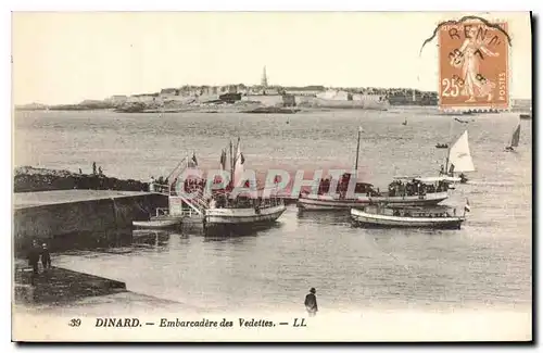 Cartes postales Dinard Embarcadere des Vedettes