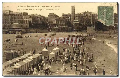 Cartes postales Cote d'Emeraude Dinard La Plage