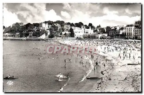 Ansichtskarte AK Cote d'Emeraude Dinard La Plage de l'Ecluse vers le Casino