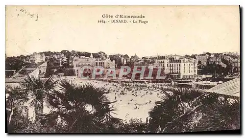 Cartes postales Cote d'Emeraude Dinard La Plage