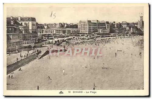 Cartes postales Dinard La Plage