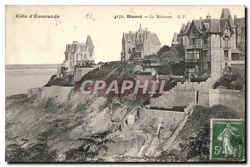 Ansichtskarte AK Cote d'Emeraude Dinard La Malouine