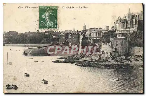 Cartes postales Cote d'Emeraude Dinard Le Port