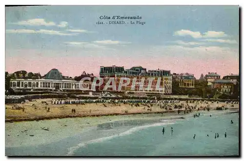 Cartes postales Cote d'Emeraude Dinard La Plage