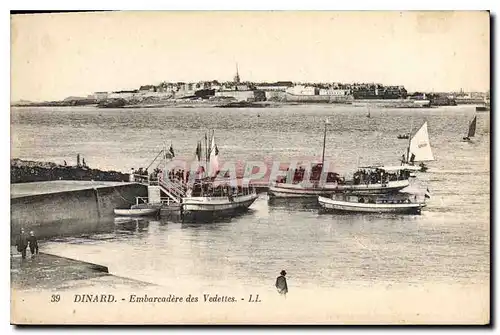 Cartes postales Dinard Embarcadere des Vedettes