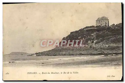 Cartes postales Dinard Route du Moulinet le Bec de la Vallee