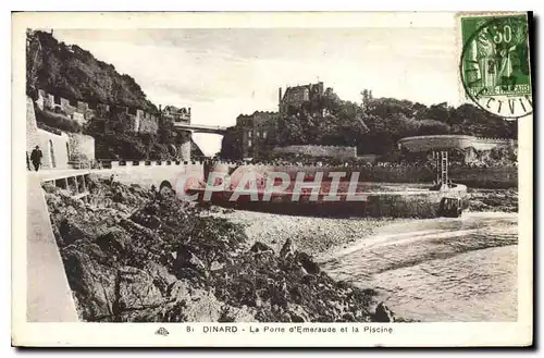 Ansichtskarte AK Dinard La Porte d'Emeraude et la Piscine