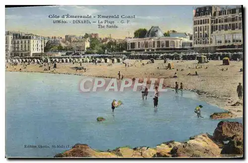 Cartes postales Cote d'Emeraude Dinard La Plage