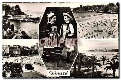 Ansichtskarte AK Dinard Promenade du Clair de Lune La Plage