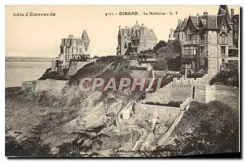 Ansichtskarte AK Cote d'Emeraude Dinard La Malouine