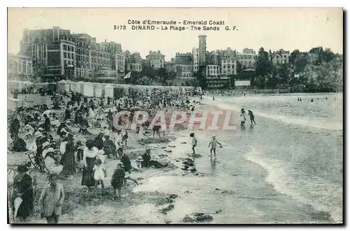 Cartes postales Cote d'Emeraude Dinard La Plage