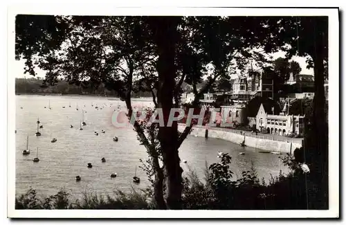 Cartes postales Dinard La plage vue du Crystal