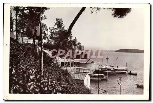 Ansichtskarte AK Cote d'Emeraude Dinard Debarcadere des Vedettes Vertes