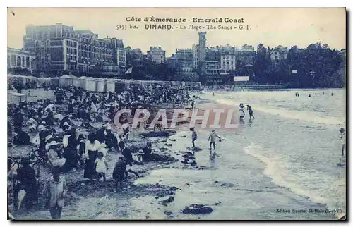 Cartes postales Cote d'Emeraude Dinard La Plage