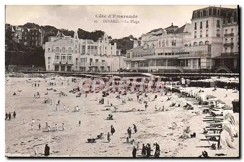 Cartes postales Cote d'Emeraude Dinard La Plage