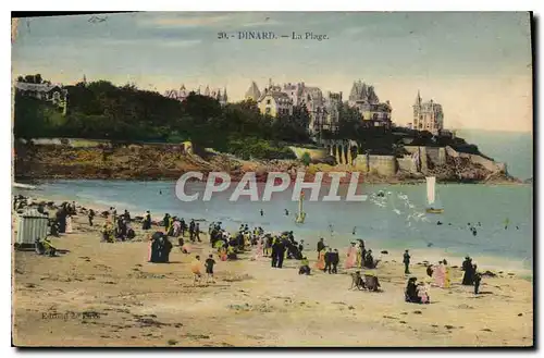 Cartes postales Dinard La Plage