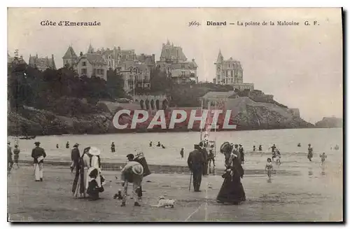 Cartes postales Dinard La pointe de la Malouine