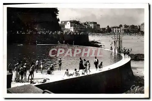 Ansichtskarte AK Dinard La Piscine et la Plage