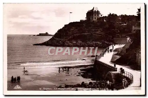 Ansichtskarte AK Dinard La Promenade des Allies