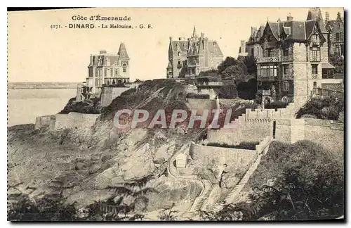 Ansichtskarte AK Cote d'Emeraude Dinard La Malouine