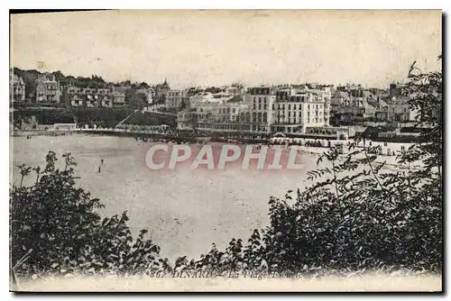 Cartes postales Dinard La Plage Fleurie