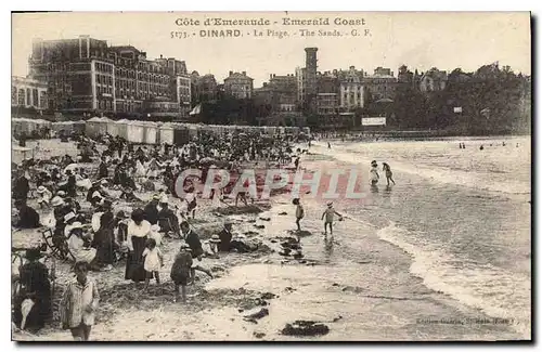 Cartes postales Cote d'Emeraude Dinard La Plage