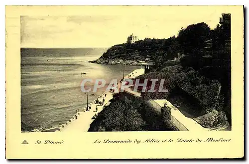 Cartes postales Dinard La Promenade des Allies et la Pointe du Moulinet