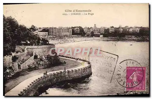 Cartes postales Cote d'Emeraude Dinard La Plage