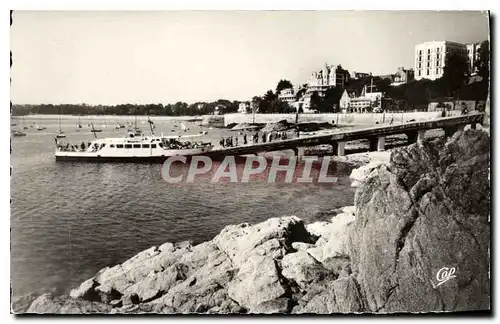 Ansichtskarte AK Dinard Les Vedettes Vertes La Promenade du Clair de Lune le Yacht Club