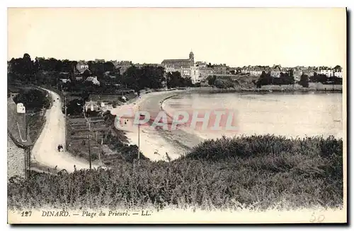 Ansichtskarte AK Dinard Plage du Prieure