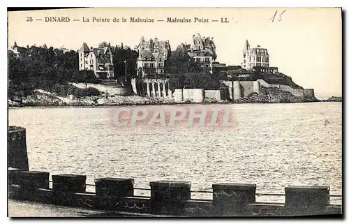 Cartes postales Dinard La Pointe de la Malouine