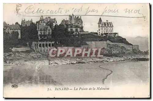 Cartes postales Dinard La Pointe de la Malouine