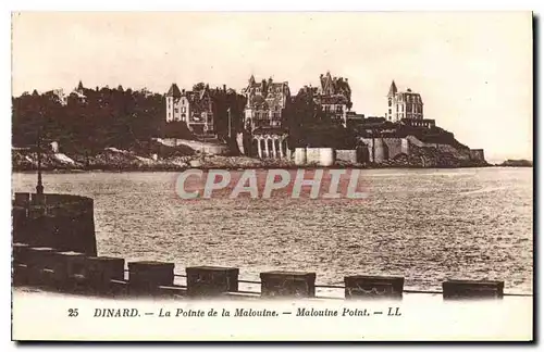 Cartes postales Dinard La Pointe de la Malouine