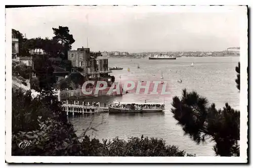 Cartes postales Dinard Promenade du Clair de Lune vers St Malo