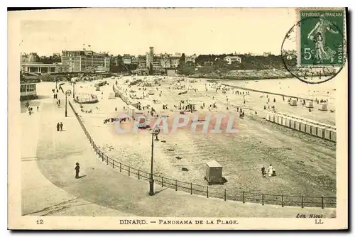 Cartes postales Dinard Panorama de la Plage