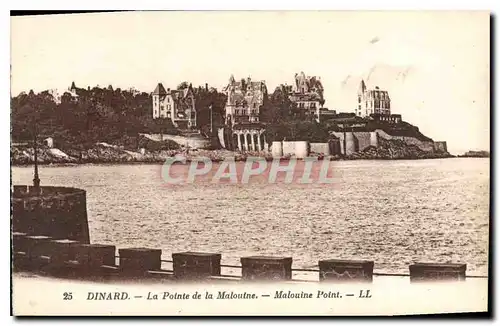 Cartes postales Dinard La Pointe de la Malouine