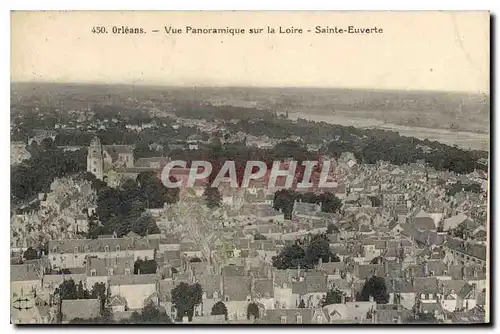 Ansichtskarte AK Orleans Vue Panoramique sur La Loire Ste Euverte