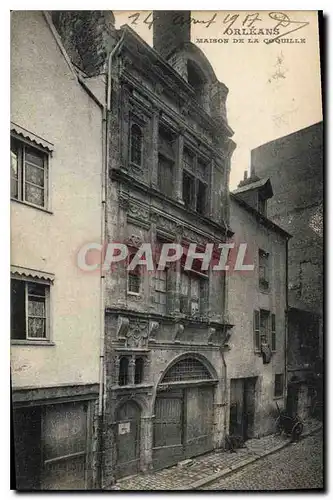 Cartes postales Orleans Maison de la coquille
