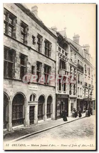 Cartes postales Orleans Maison Jeanne d'Arc