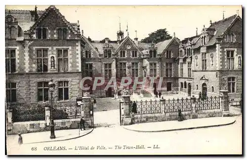 Cartes postales Orleans L'Hotel de Ville