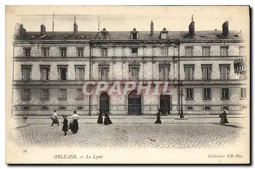 Cartes postales Orleans Le Lycee