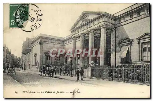 Ansichtskarte AK Orleans Le Palais de Justice