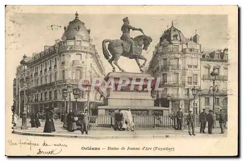 Cartes postales Orleans Statue de Jeanne d'Arc